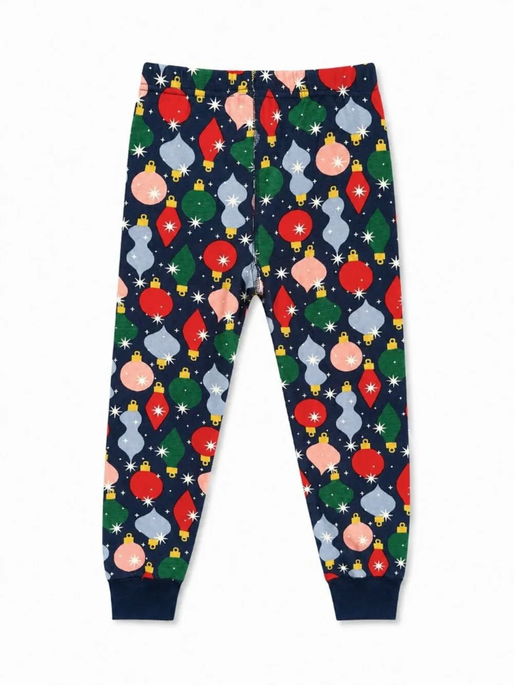 Hanna Andersson Holiday Ornament Organic Cotton Pajama Pants Size 4